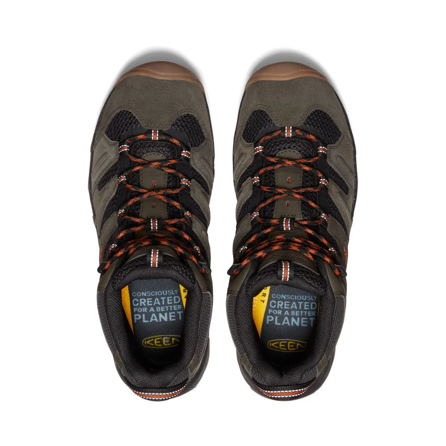 Men's Headout  Waterproof Black Olive Fossil Orange - Image 4