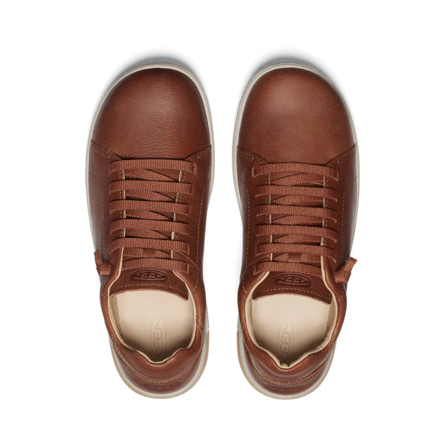 Men's KNX Lace Leather Sneaker Tortoise Shell Plaza Taupe - Image 4