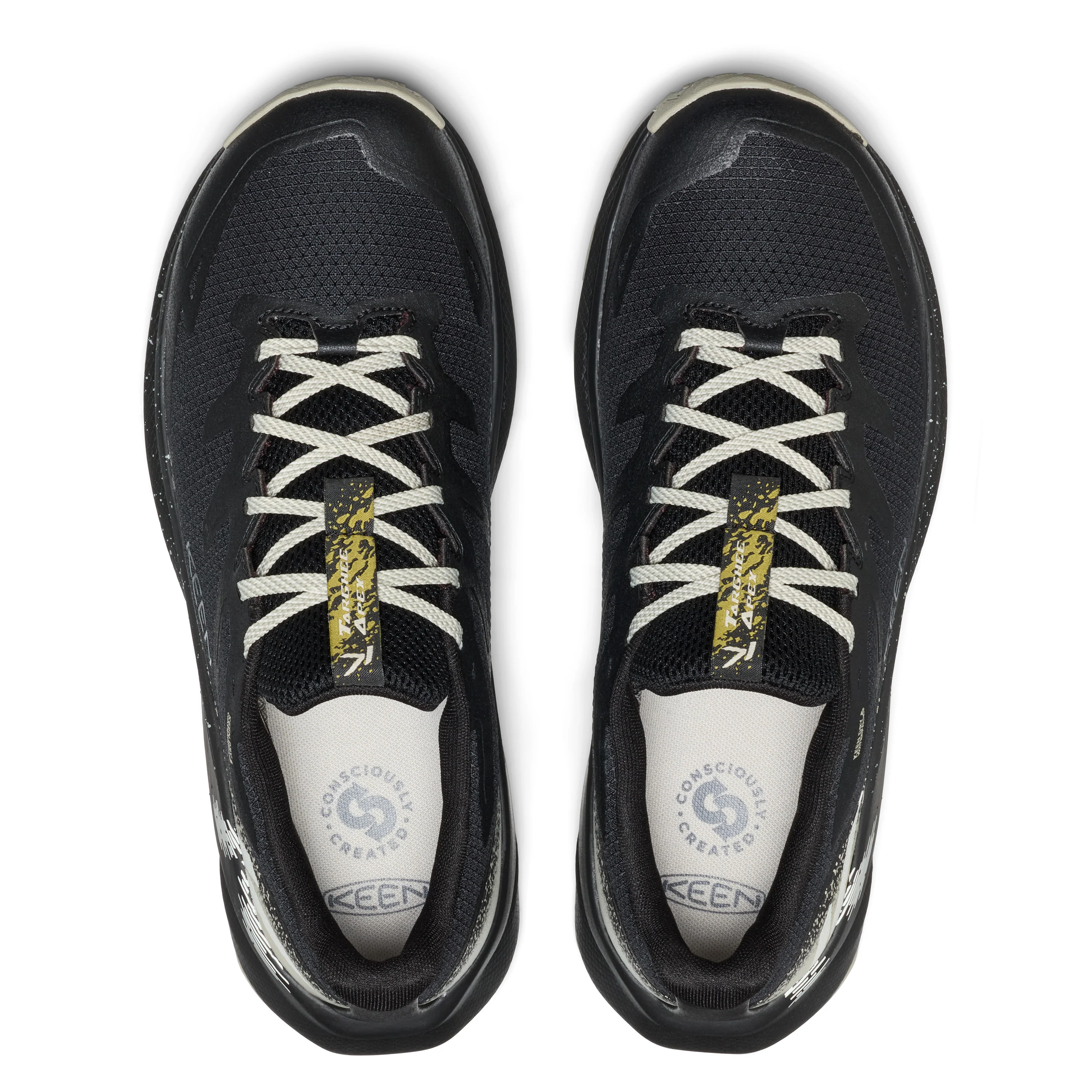 Men's Targhee Apex Waterproof Hiking Shoe Black Abbey Stone - Image 6