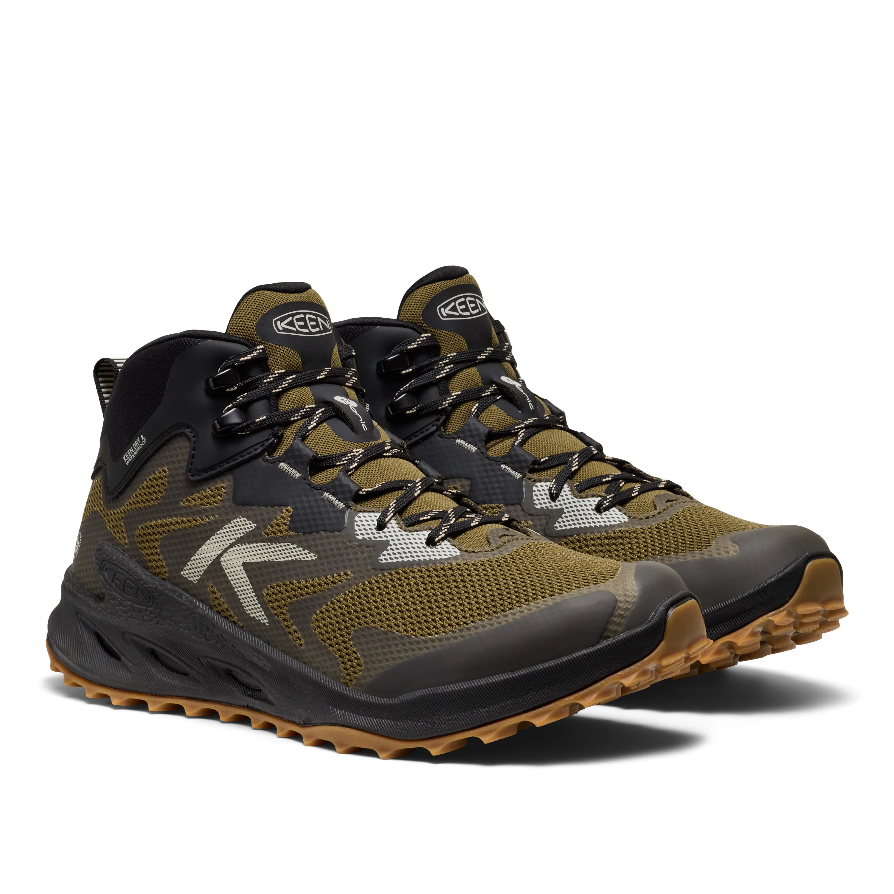 Men's Zionic NXT  Waterproof Hiking Boot Dark Olive Black - Image 5