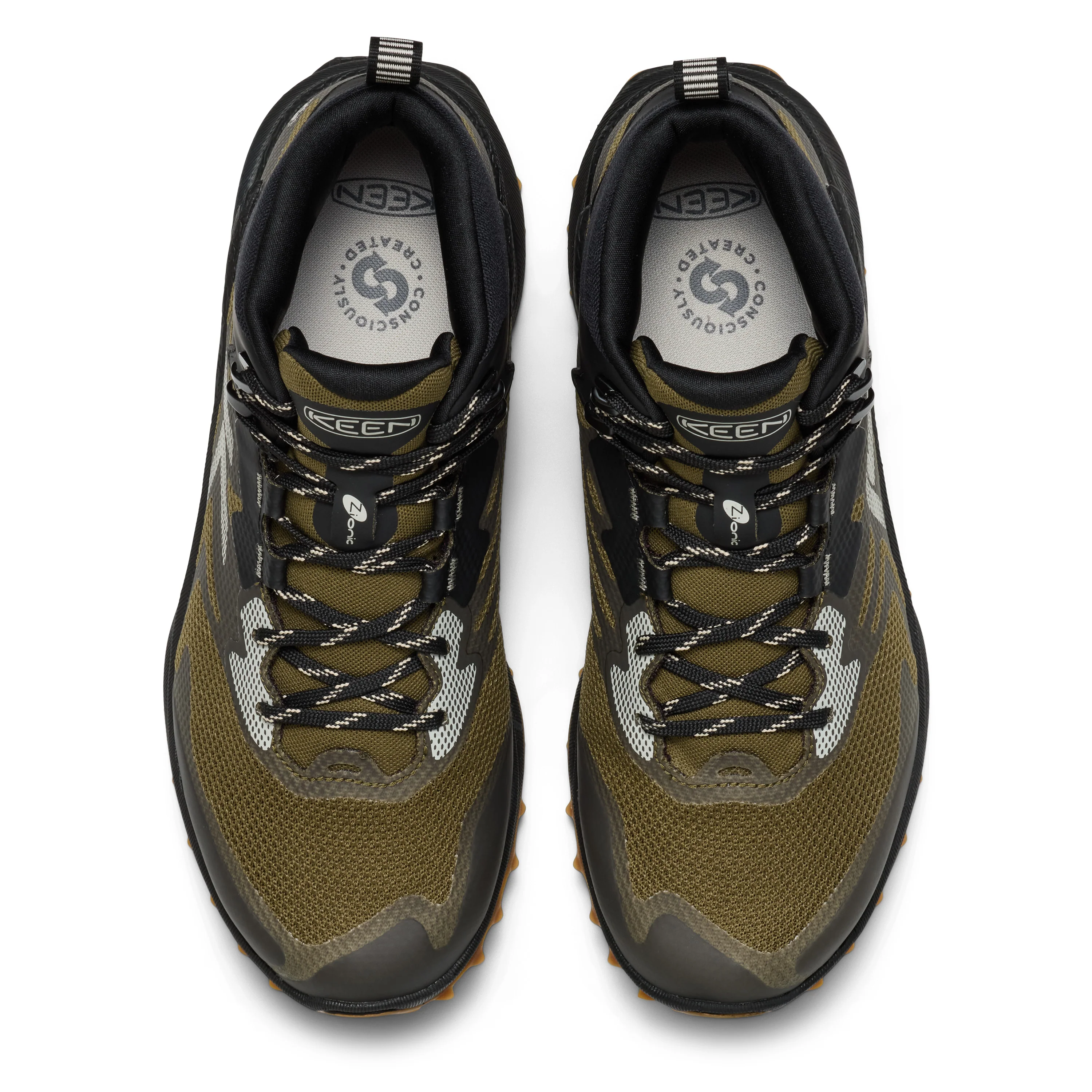 Men's Zionic NXT  Waterproof Hiking Boot Dark Olive Black - Image 6