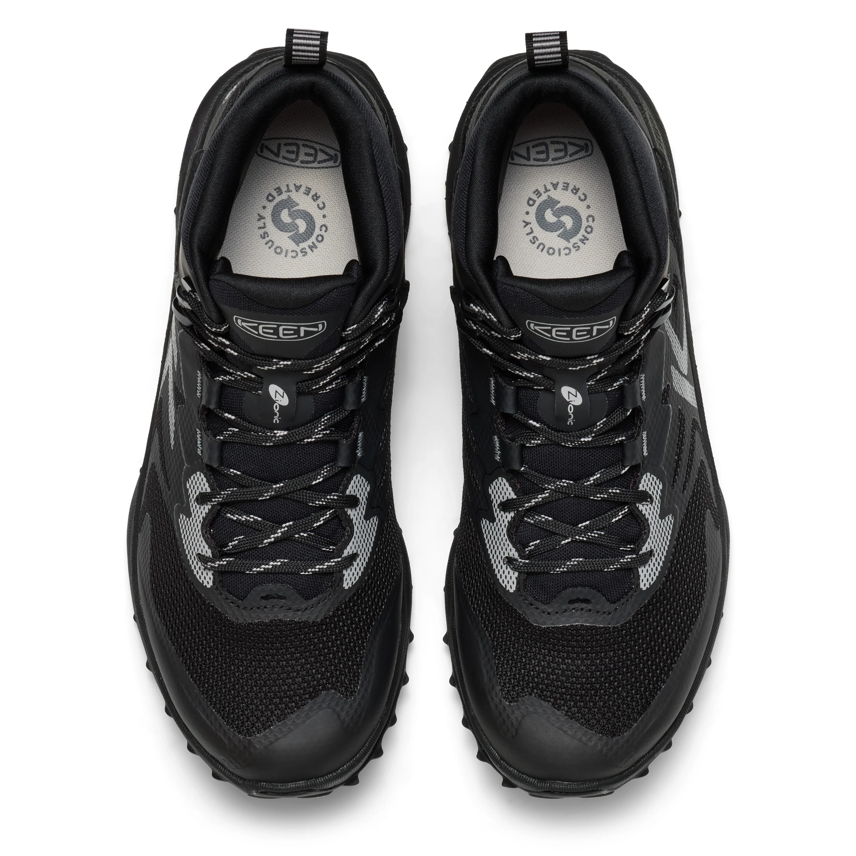 Men's Zionic NXT Waterproof Hiking Boot Triple Black - Image 7