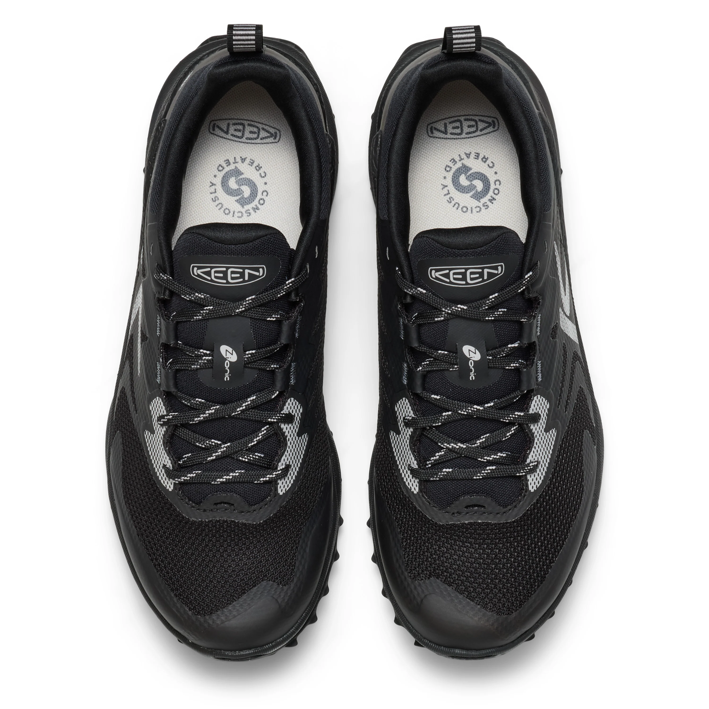 Men's Zionic NXT Waterproof Hiking Shoe Triple Black - Image 5