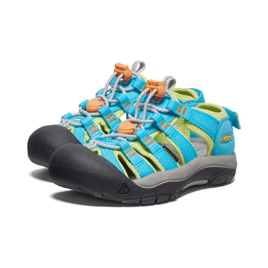 Little Kid's Newport Boundless Blue Atoll Daiquiri Green - Image 2