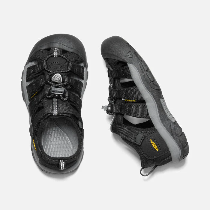 Little Kid's Newport H2 Black Keen Yellow - Image 4