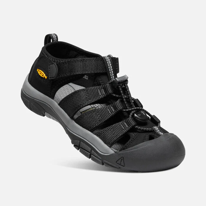 Big Kid's Newport H2 Black Keen Yellow - Image 3