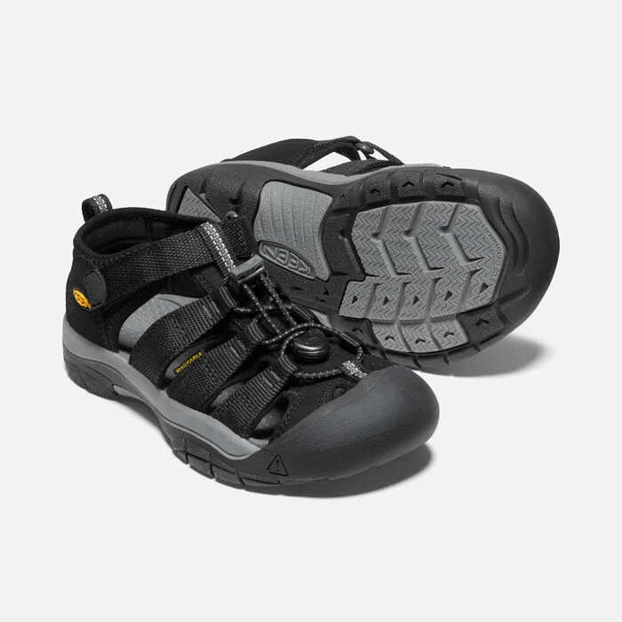 Big Kid's Newport H2 Black Keen Yellow - Image 5