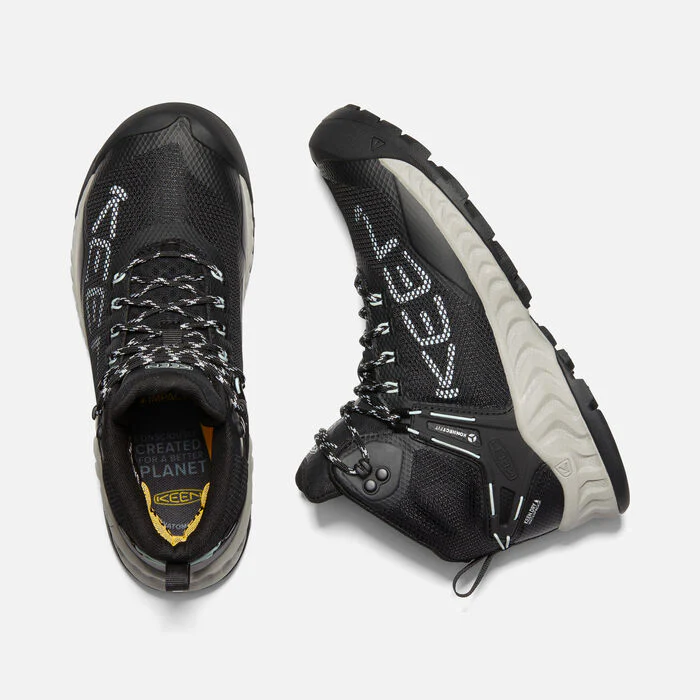 Women's NXIS Evo  Waterproof Boot Black Blue Glass - Image 3