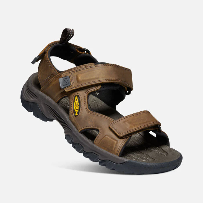 Men's Targhee III Open Toe Sandal Bison Mulch - Image 3