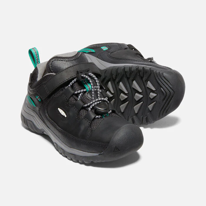 Little Kid's Targhee Low Waterproof Black Star White - Image 5