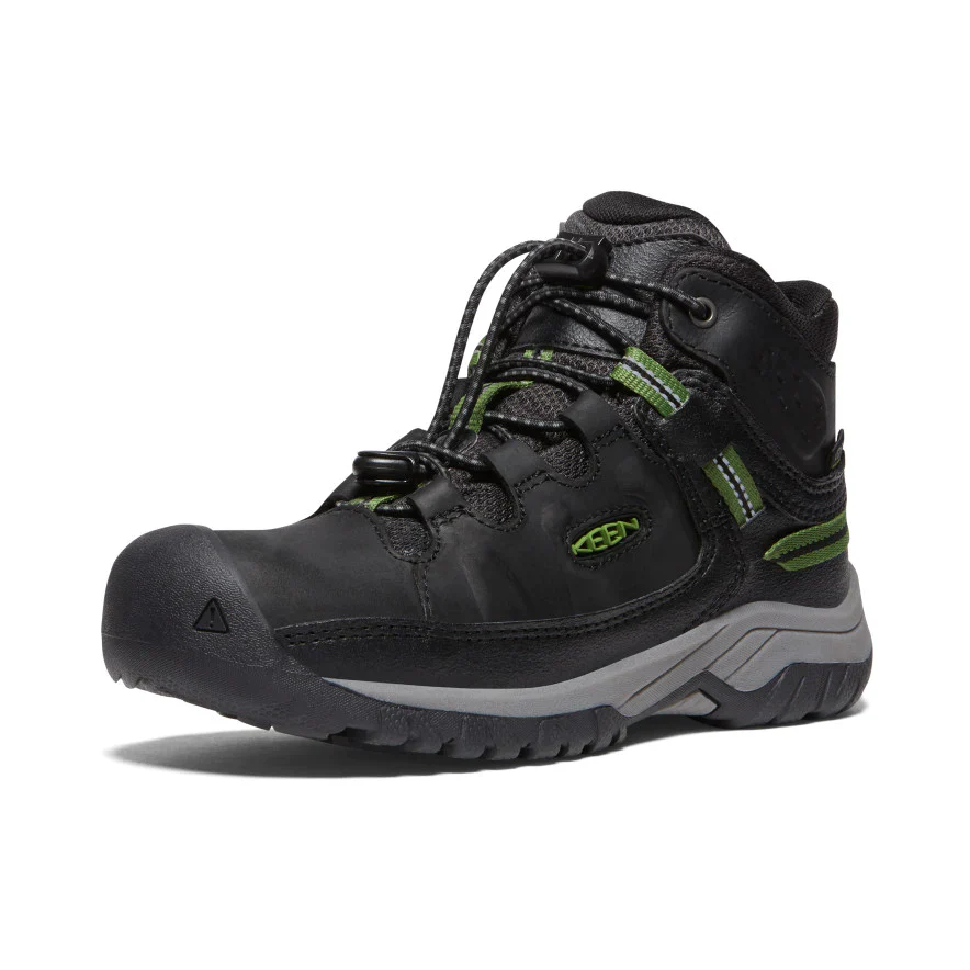 Big Kid's Targhee  Waterproof Black Campsite - Image 3