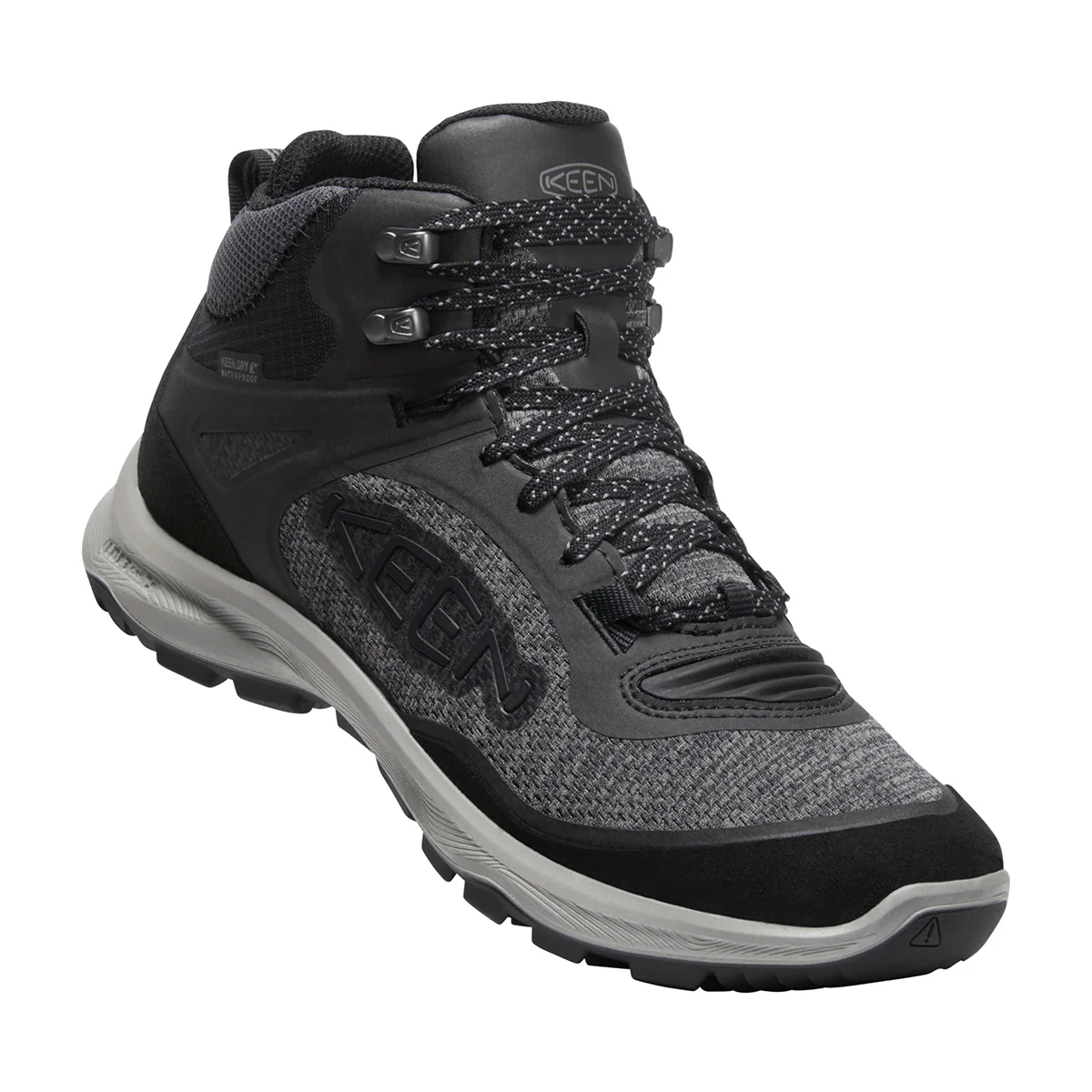 Women's Terradora Flex  Waterproof Boot Black Steel Grey - Image 3