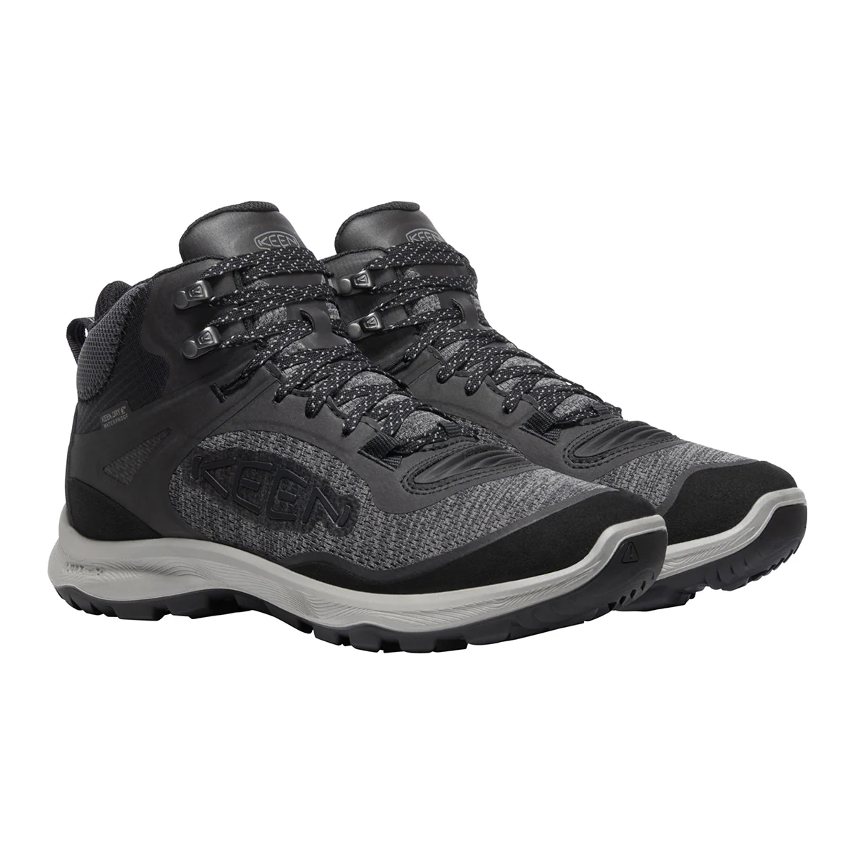 Women's Terradora Flex  Waterproof Boot Black Steel Grey - Image 6