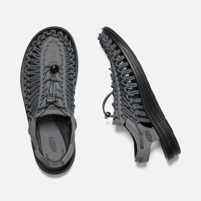 Men's Uneek Sneaker Magnet Black - Image 4