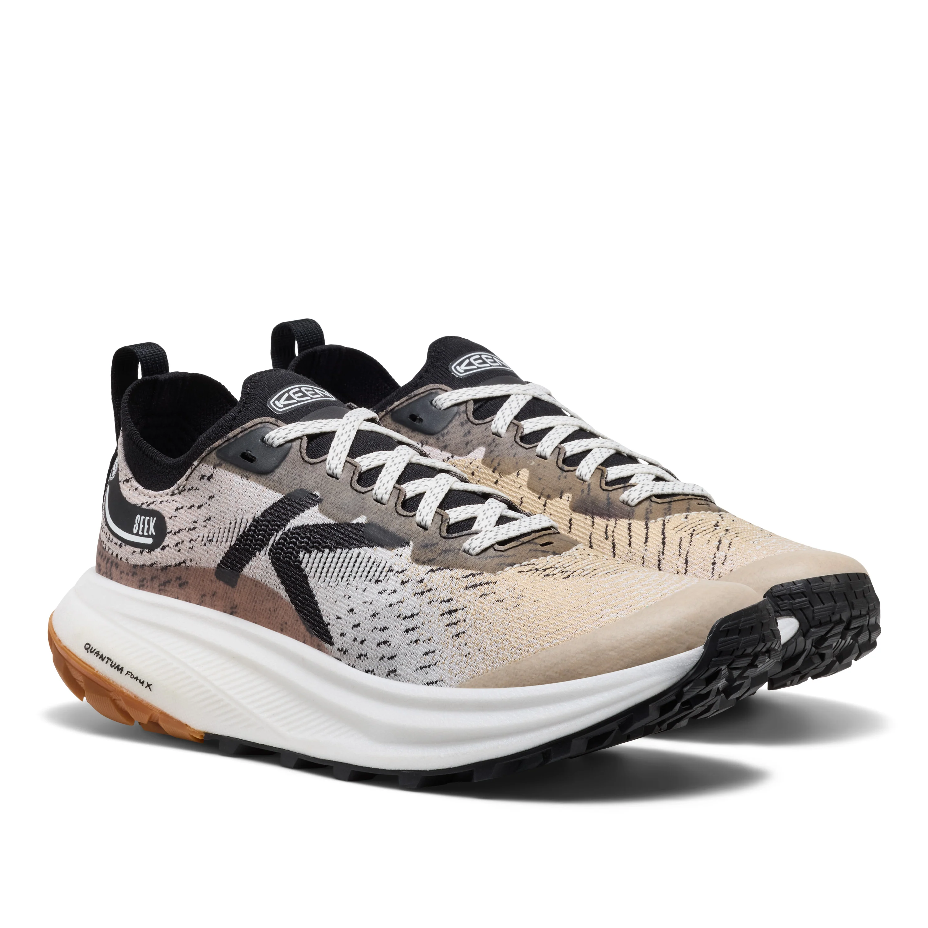 Women's Seek Trail Running Shoe Safari Black - Image 5
