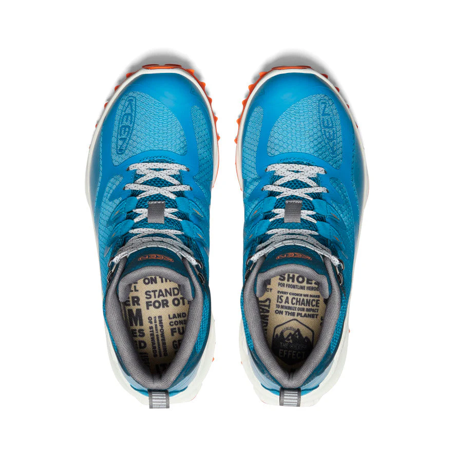 Women's Zionic  Waterproof Fjord Blue Tangerine - Image 4
